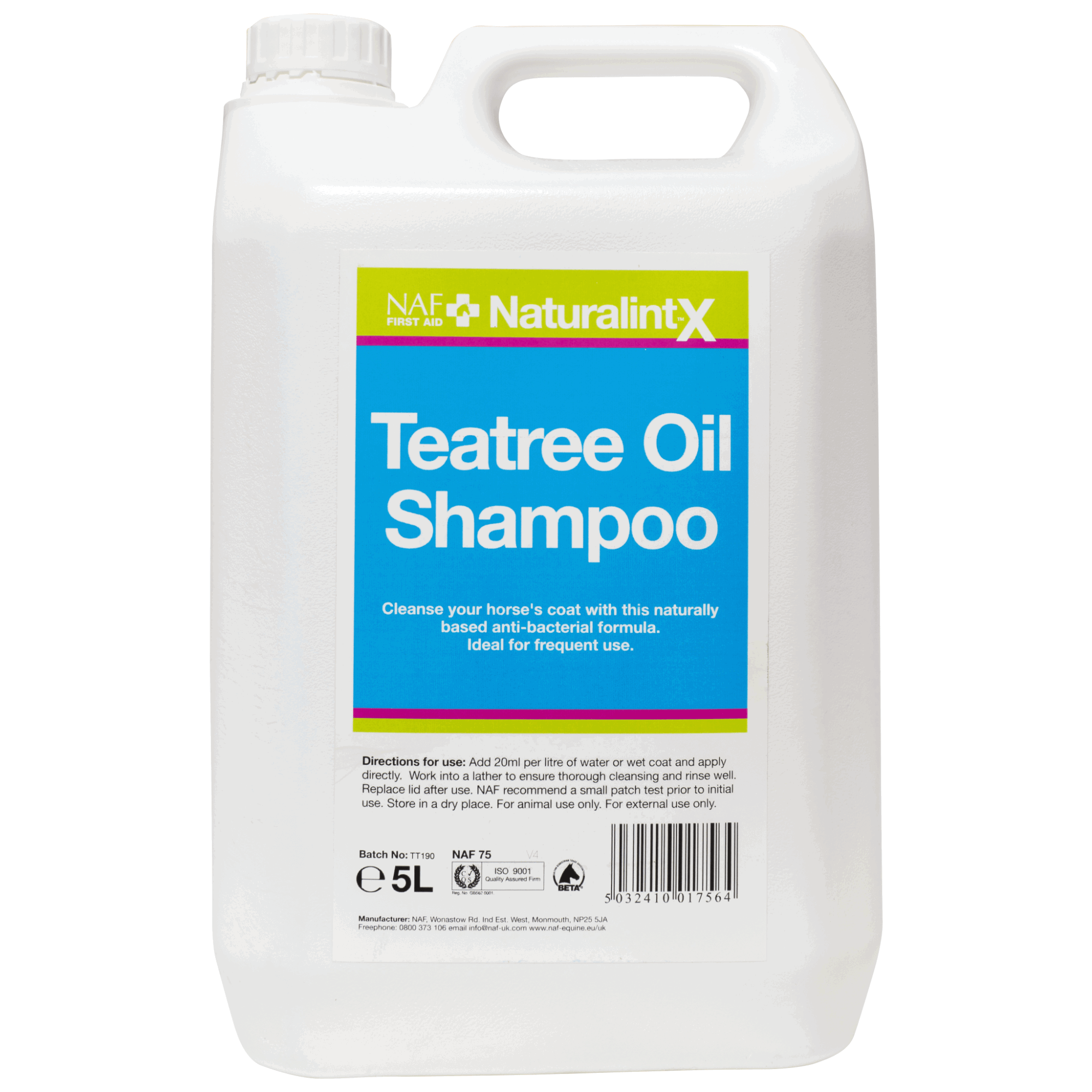 NAF Pferdeshampoo NaturalintX Teebaumöl