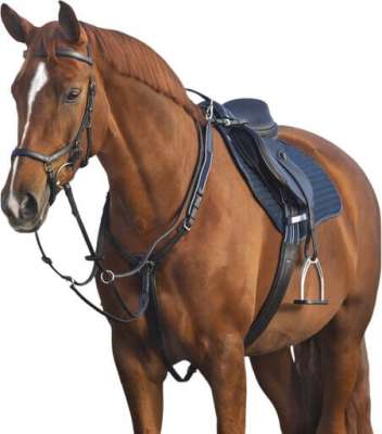 Horseware Vorderzeug Micklem, mit Martingal, mit abnehmbarem Maria-Hilf-Riemen