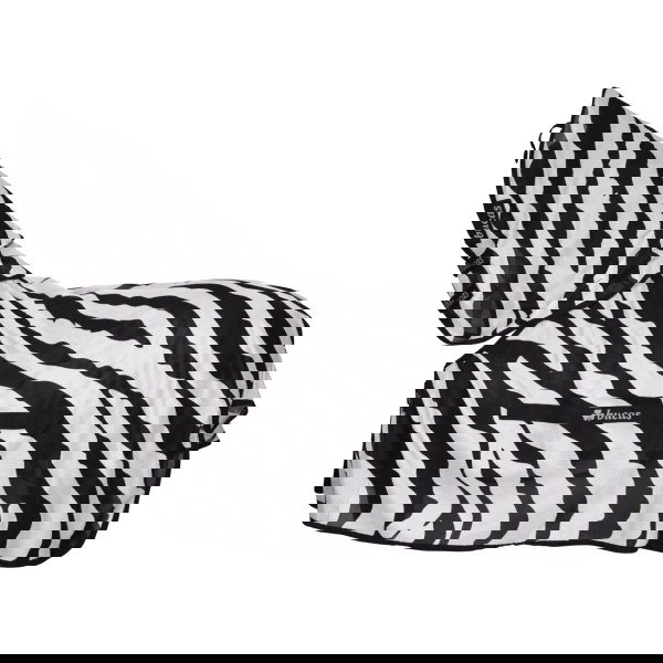 Bucas Fliegendecke Buzz-Off Zebra Full-Neck, mit festem Halsteil, UV-Schutz