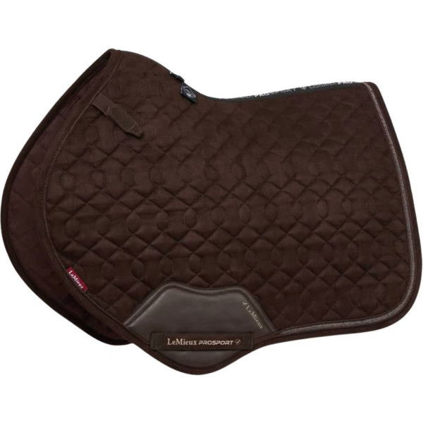 LeMieux Saddle Pad Crystal Suede, Jumping Saddle Pad