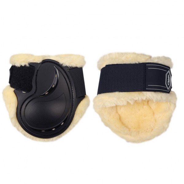 QHP Fetlock Boots Tario, With Faux Fur