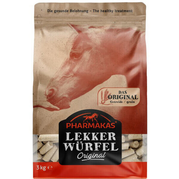 Pharmakas Lekkerwürfel Original, Pferdeleckerlis