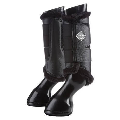 LeMieux Working Boots Fleece Lined Brushing Boots