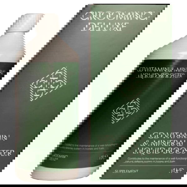 Grooming Deluxe Vitamin & Mineral Booster, Ergänzungsfuttermittel, Liquid