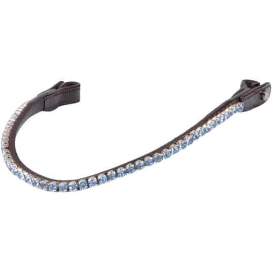 PS of Sweden Browband Sleek Deep Sapphire, Curved