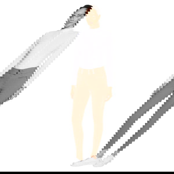 Samshield Women's Riding Breeches Claranova Crystal Fabric, Knee Seat, Knee-Grip, High Waist, UV Protection