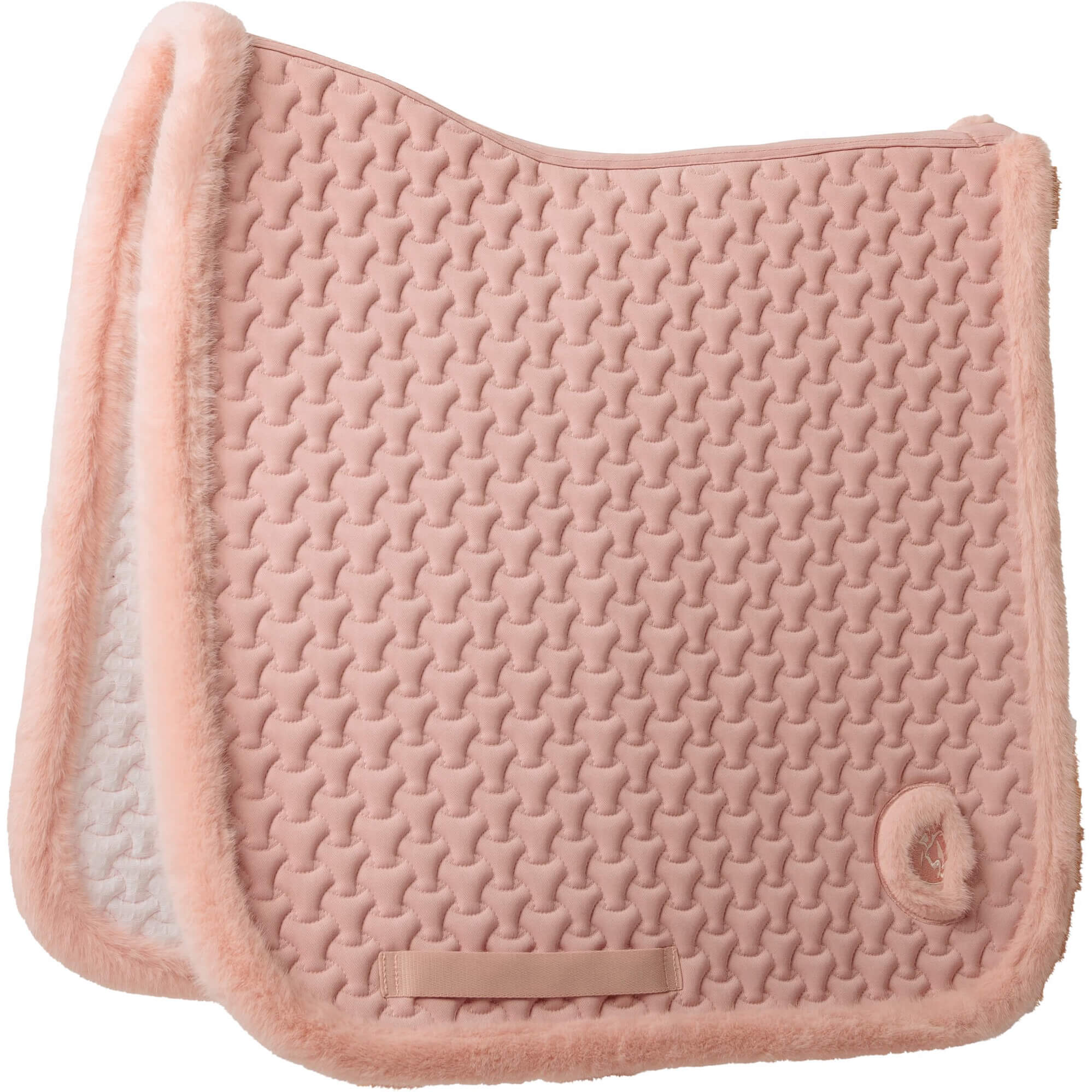 Kentucky Horsewear Schabracke Fake Fur Plaited Quilt, Dressurschabracke