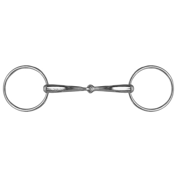 Waldhausen Single Broken Anatomical Loose Ring Bit, Solid