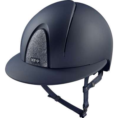 KEP Reithelm Smart NOVA Matt Silver Star mit Polo-Schirm