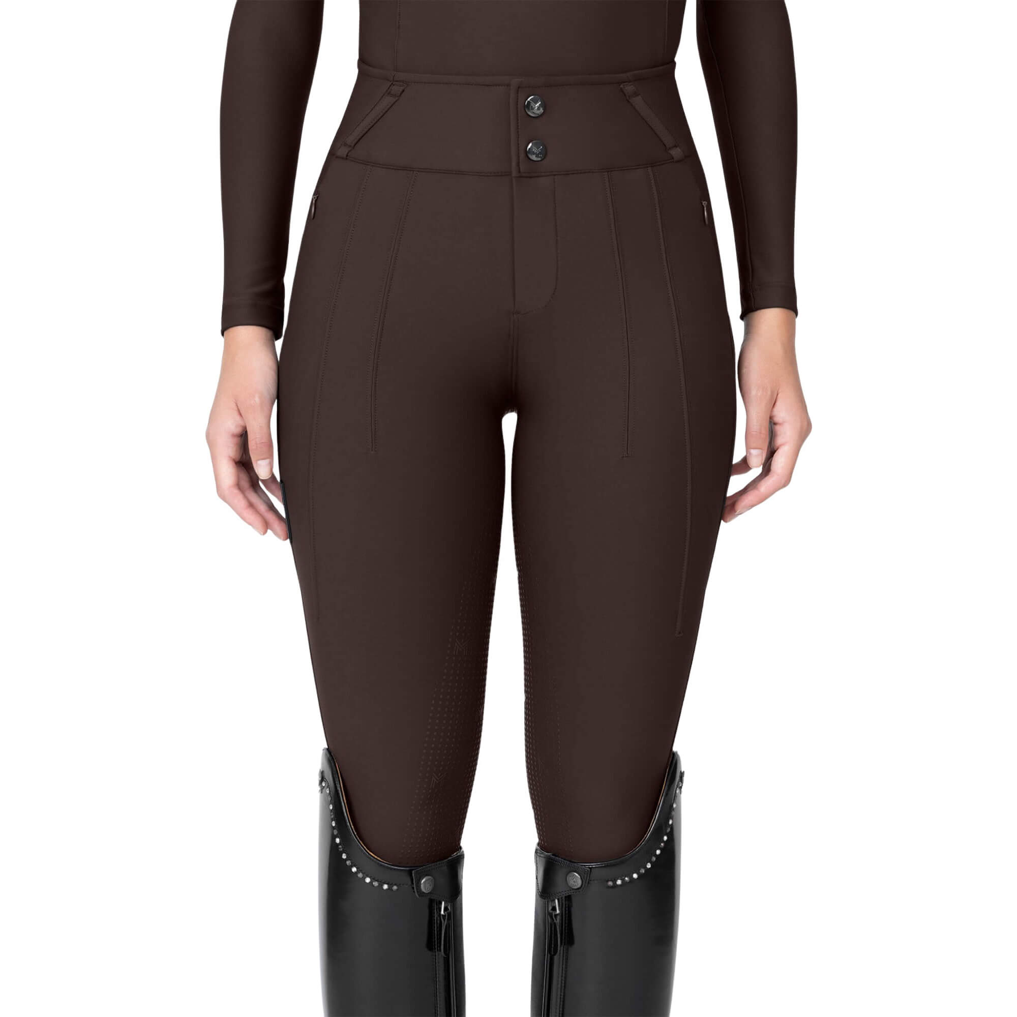 Maximilian Equestrian Reithose Damen Vision, Vollbesatz, Full-Grip, High Waist