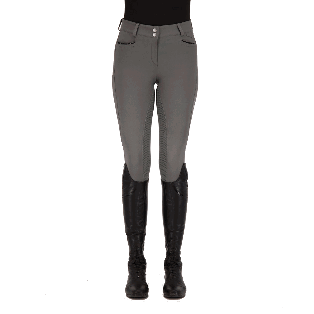 Euro Star Reithose Damen ESArielle Cool FS22, High Waist, Vollbesatz, Full-Grip
