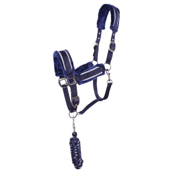 QHP Headcollar Set Dolci, with Rope