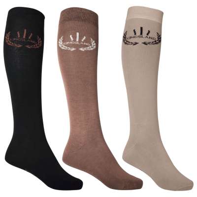 Kingsland Reitsocken KLNatali Coolmax FS25, Kniestrümpfe, 3er Set