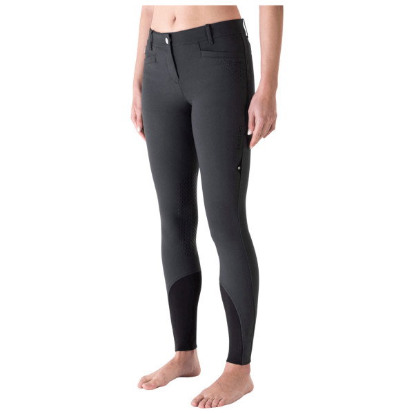 Equiline Reithose Damen Eqash Glitzersteine, Kniebesatz, Knee-Grip
