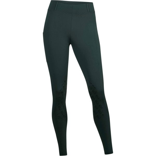 Étalon Vert Women's Riding Leggings Chacco, High Waist, Knee Grip