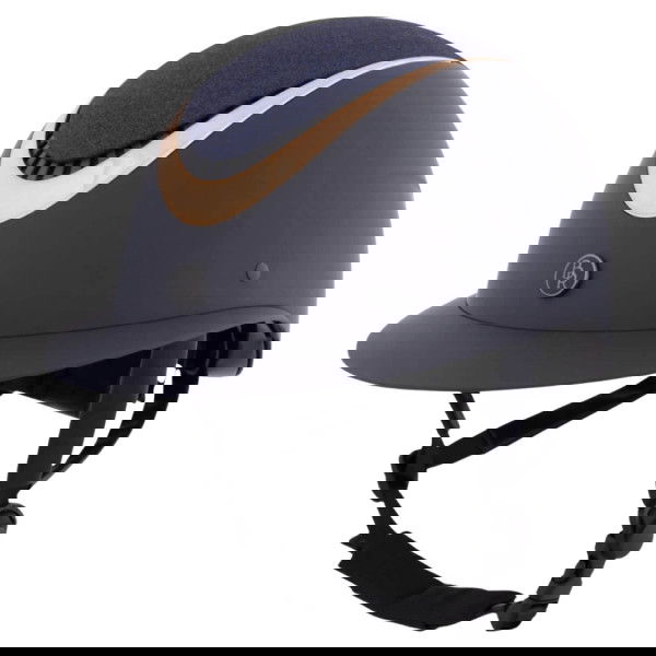 BR Reithelm Theta Plus Glitter VG1, breites Schild