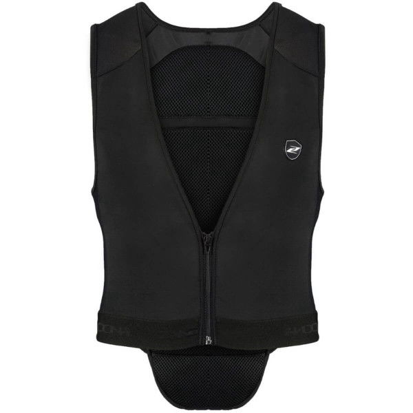 Zandona Back Protection Waistcoat Competition Vest Black, Back Protector