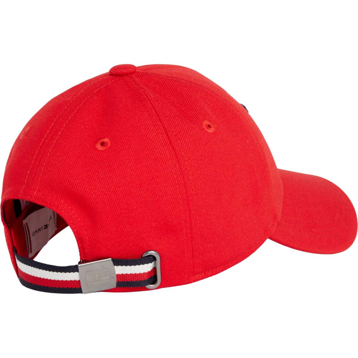 ?️NWT Tommy Hilfiger Red Logo Unisex Adjustable Baseball Hat One Size Tommy Hilfiger Equestrian Unisex Cap Montreal Flag Logo  main image 3