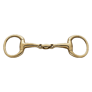 Sprenger Olivenkopftrense, doppelt gebrochen, Kupfer Sprenger Olivenkopftrense, doppelt gebrochen, Kupfer