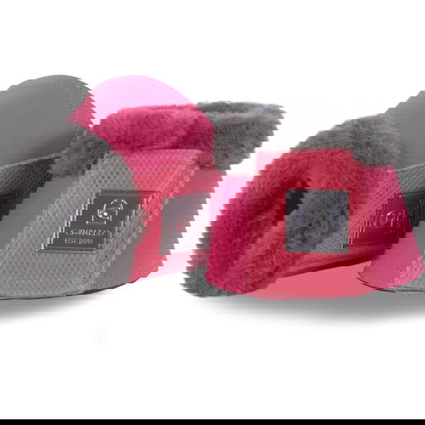 Cavallo Hufglocken CAVALJODI HW25, Springglocken, mit Kunstfell