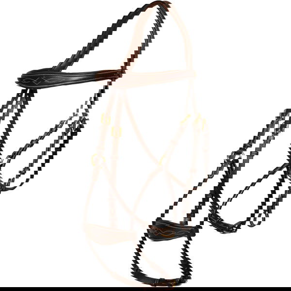 Dyon Trense Hybrid Bridle DC, ohne Zügel