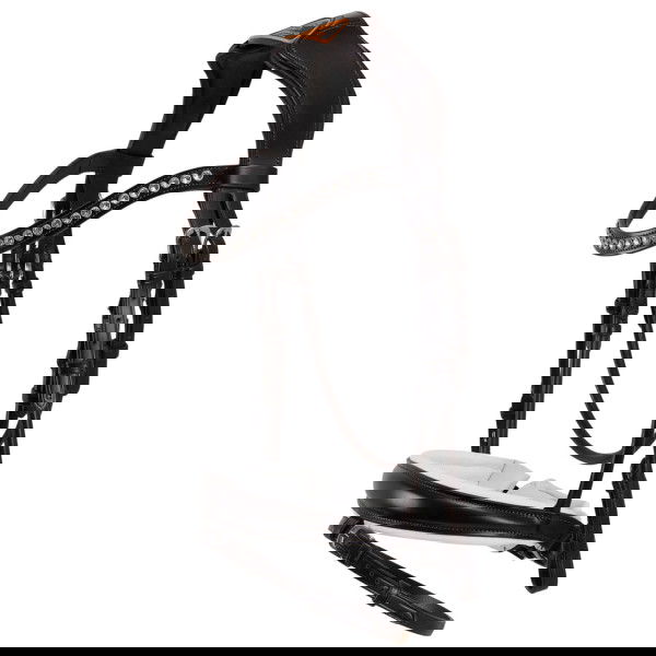 Acavallo Bridle Poesia, Swedish Combined, Anatomical, Round Stitched, without Reins