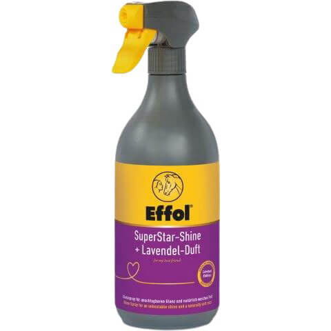 Effol Shining Spray SuperStar-Shine with Lavender Fragrance, Limited Edition