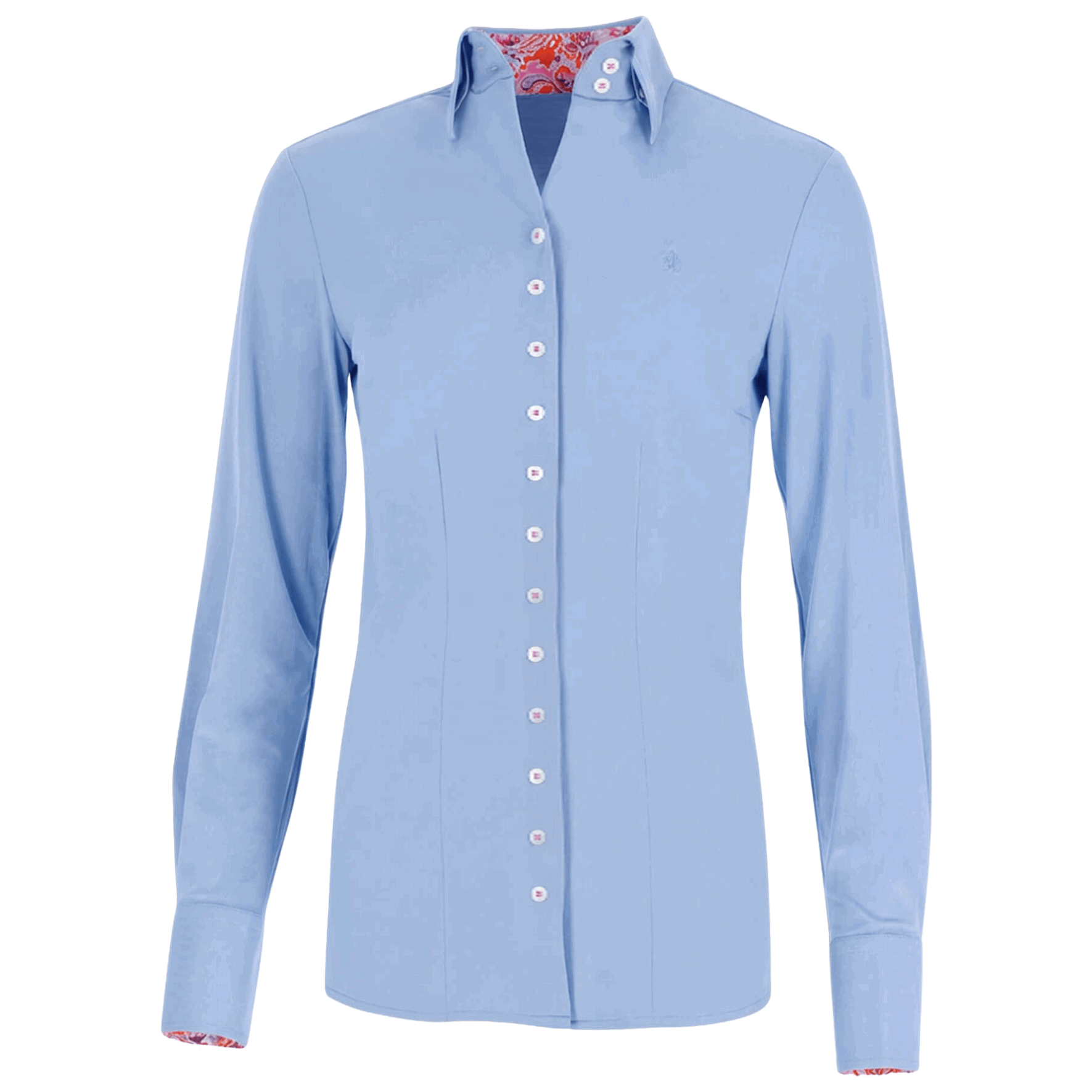 Fior da Liso Bluse Damen Nova Paisley L, Funktionsbluse, langarm