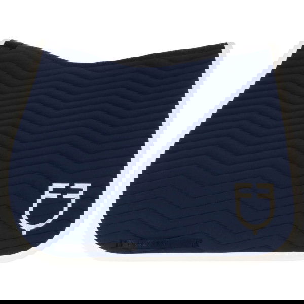 Equestro Saddle Pad Wave Quilting, Dressage Saddle Pad