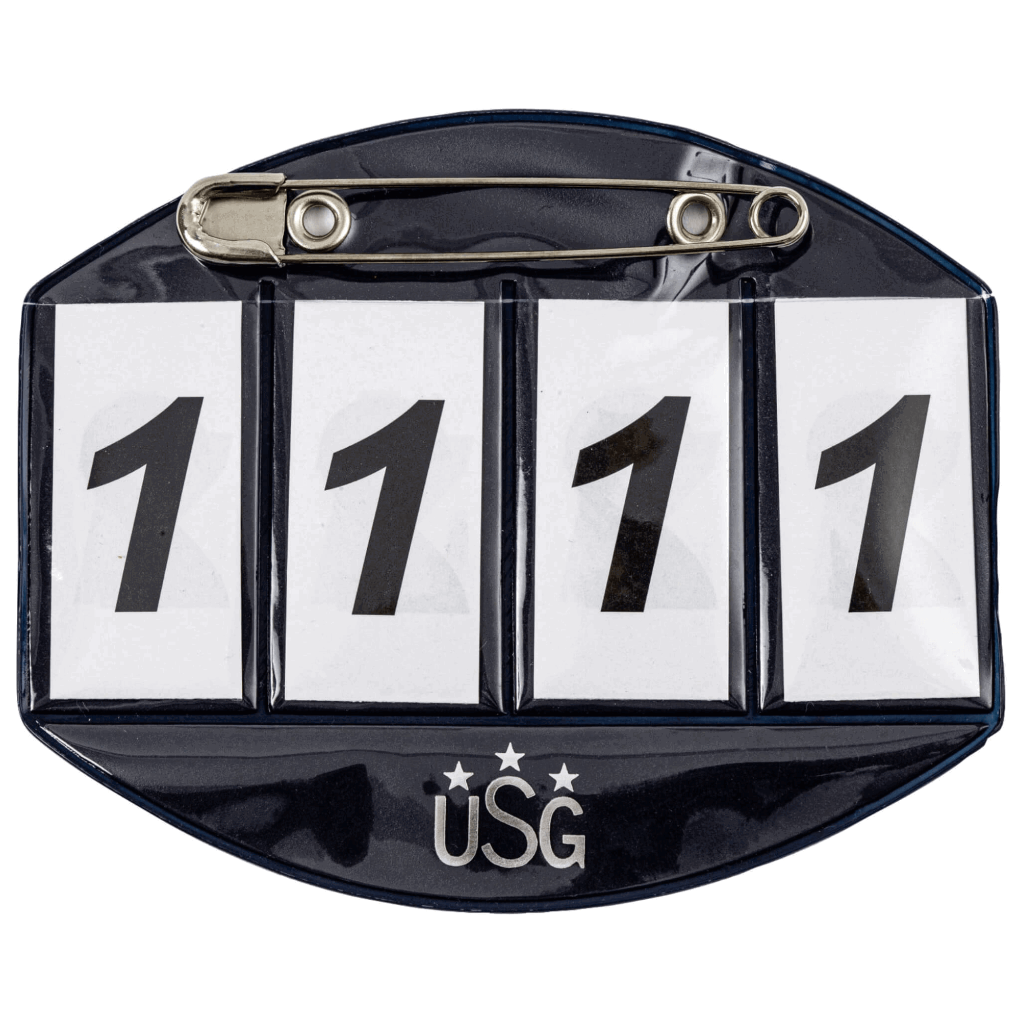 USG Startnummern, mit Sicherheitsnadel, 4-stellig, 2er Set