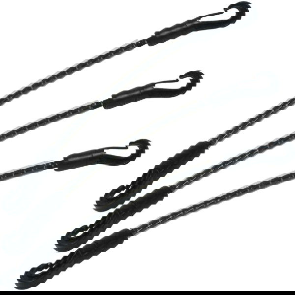 EQUEST Schweifriemen, ummantelt, elastisch, 3er Set