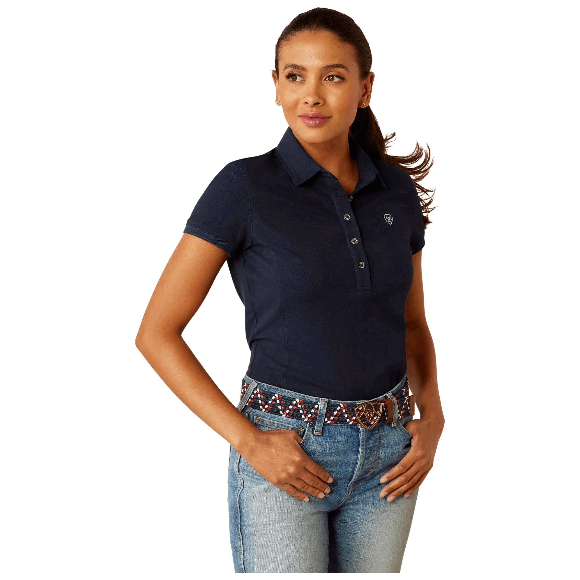 Ariat Poloshirt Damen Prix 3.0, Trainingsshirt, kurzarm