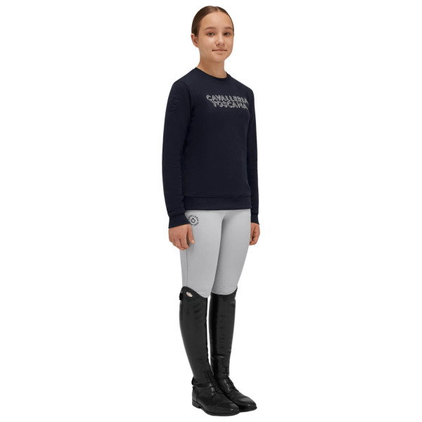 Cavalleria Toscana Pullover Kinder Cotton Crew Neck, Sweatshirt