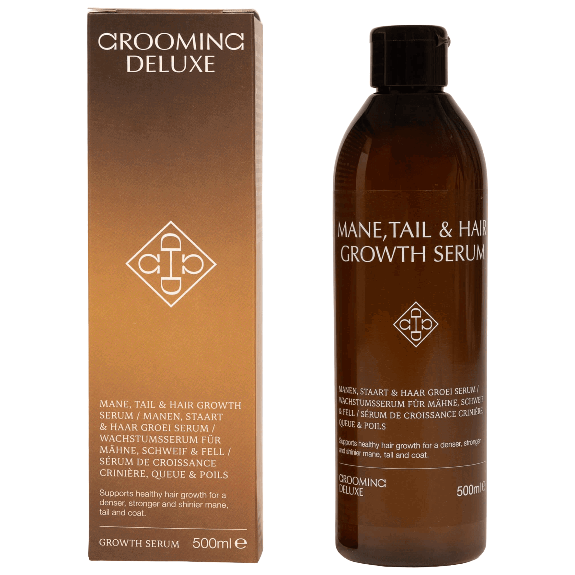 Grooming Deluxe Wachstumsserum für Mähne, Schweif & Fell, Serum