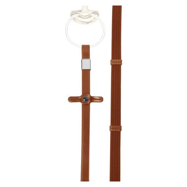Stübben Web Bridle Reins Narrow with 5 Leather Hand Grips and Slide&Lock Buckle