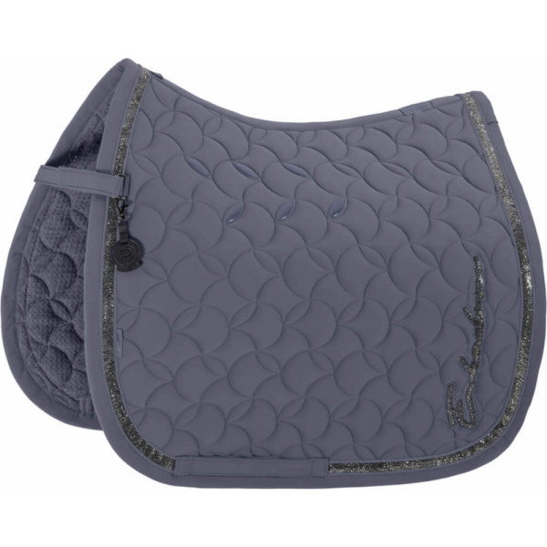 Eskadron Saddle Pad Pro Soft Glitter Platinum FW26, Dressage Saddle Pad
