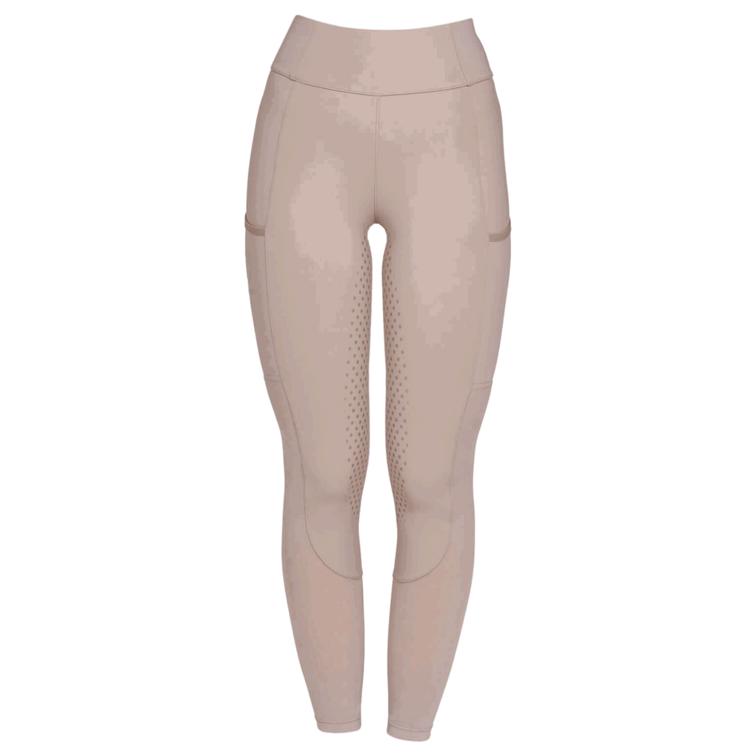 Equestro Reitleggings Damen Perforated Inserts FS26, Vollbesatz, Full-Grip, Sommerreitleggings