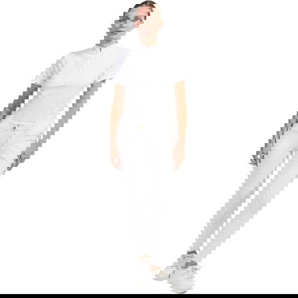 Samshield Turniershirt Damen Loise Crystal Leaf, kurzarm