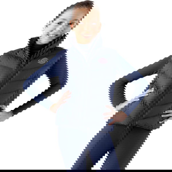 Equiline Girls' Vest Cetz FW25, Quilted Vest