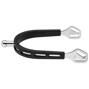 Sprenger Sporen Ultra fit extra Grip, kugelförmiges Halsende, mit Balkenhol Schlaufe Sprenger Sporen Ultra fit extra Grip, kugelförmiges Halsende, mit Balkenhol Schlaufe