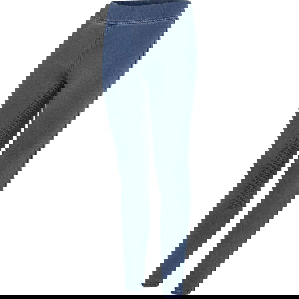 Kingsland Reitleggings Kids KLmila HW25, Vollbesatz, Full-Grip, Jeansreitleggings