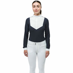 Samshield Turniershirt Damen Scarlett HW23, Turnierbluse, langarm Samshield Turniershirt Damen Scarlett HW23, Turnierbluse, langarm