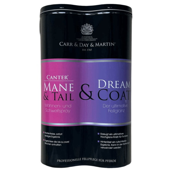 Carr & Day & Martin Fellpflege, Duo-Box, Mähnen- & Schweifspray, Dreamcoat