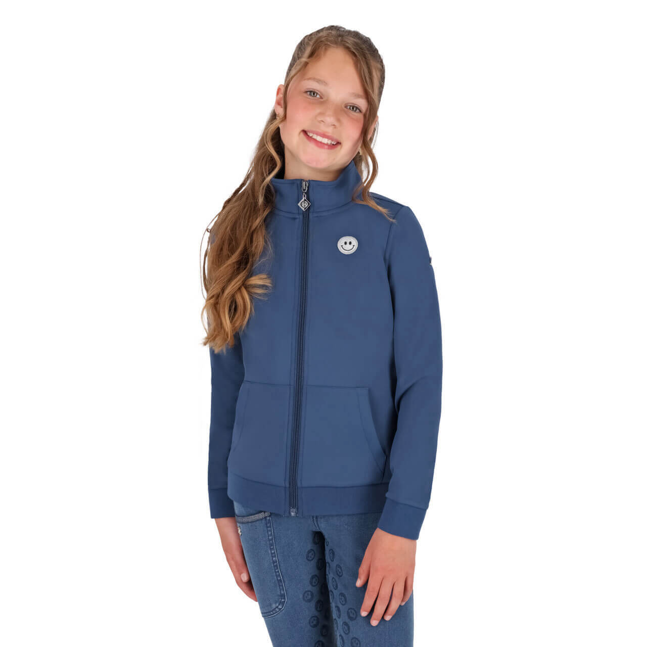 QHP Jacke Mädchen Rosalynn Junior FS26, Sweatjacke
