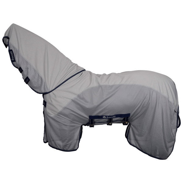 Bucas Ekzemerdecke Sweet-itch X Light, Fliegendecke, mit festem Halsteil