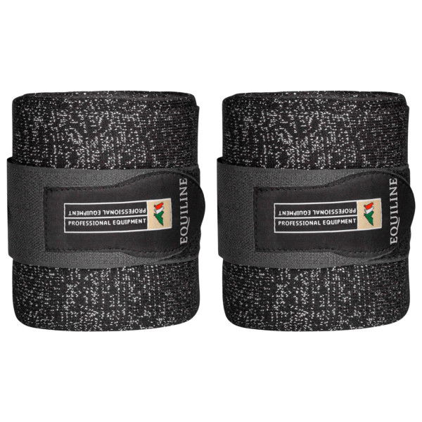 Equiline Bandagen Glitter, Stallbandagen, 2er Set