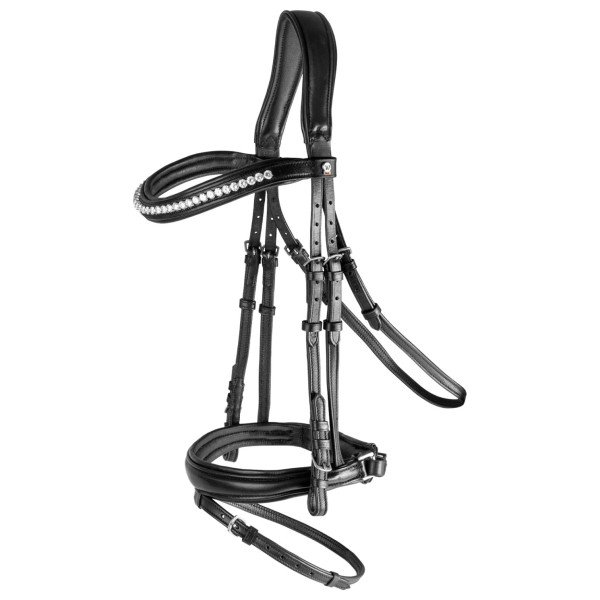 Waldhausen Bridle X-Line Supersoft Joy, Swedish Combined, with Reins