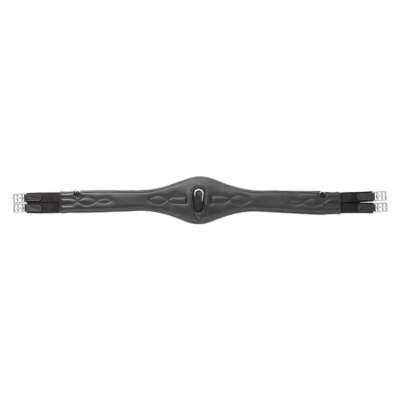 Kavalkade Saddle Girth Comfort, Soft leather, with Elast