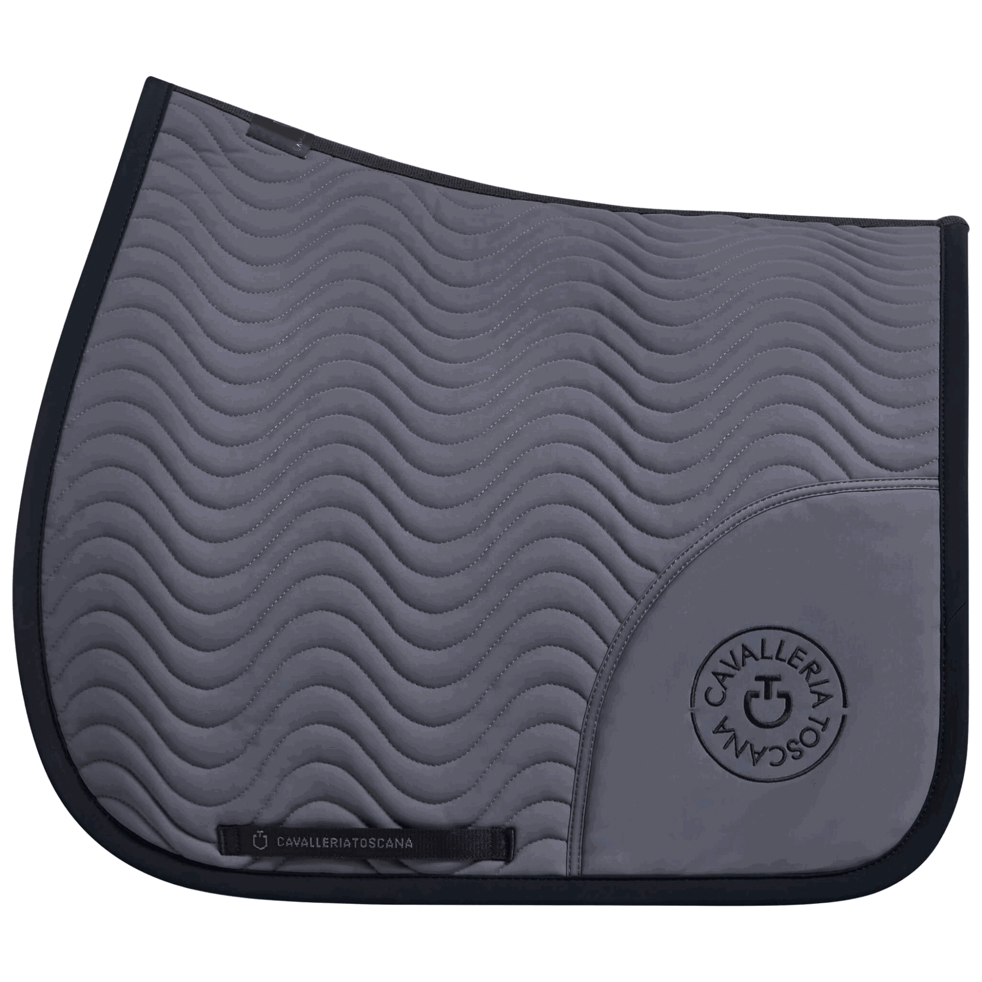Cavalleria Toscana Schabracke Double Orbit Wave Quilted, Dressurschabracke