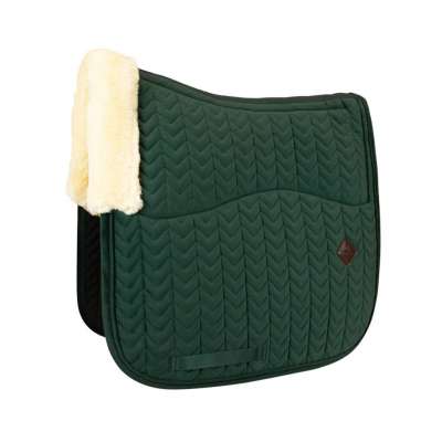 Kentucky Horsewear Schabracke Skin-Friendly Velvet, Dressurschabracke, künstliches Lammfell